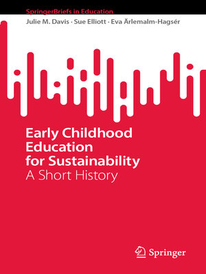cover image of Early Childhood Education for Sustainability